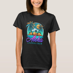 Aloha Blue Ocean Tropical Beach Island Honolulu Ha T Shirt