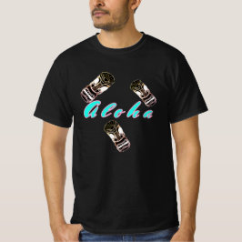 Aloha Bouncing Tiki Masks T Shirt