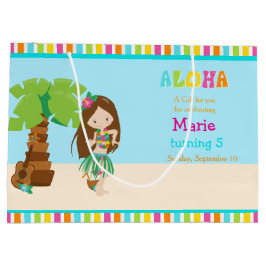 Aloha Brown Hair Girl Tack