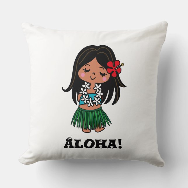 ALOHA*CHAN Dekorativ kudde (Framsida)