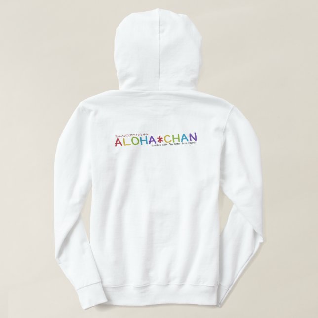 ALOHA*CHAN Hoodies T Shirt (Design baksida)