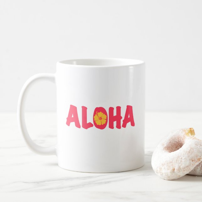 Aloha Coffee Mugg (Med munk)