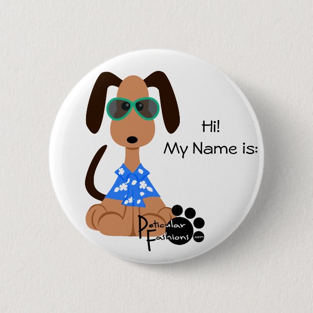 Aloha Deojee namnemblem Knapp (Framsida)