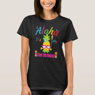 Aloha Det är min andra födelsedag, Hawaii Second G T Shirt