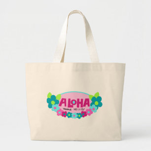 Aloha Elak Hej Beach Bag Jumbo Tygkasse