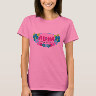 Aloha Elak Hej Hawaiian Tie-Dye Tee Shirt