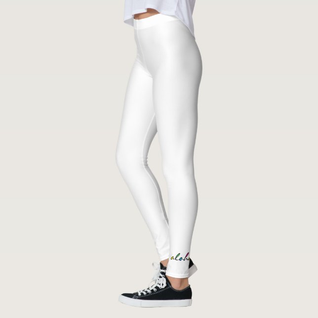 ALOHA-färgad Leggings (Vänster)