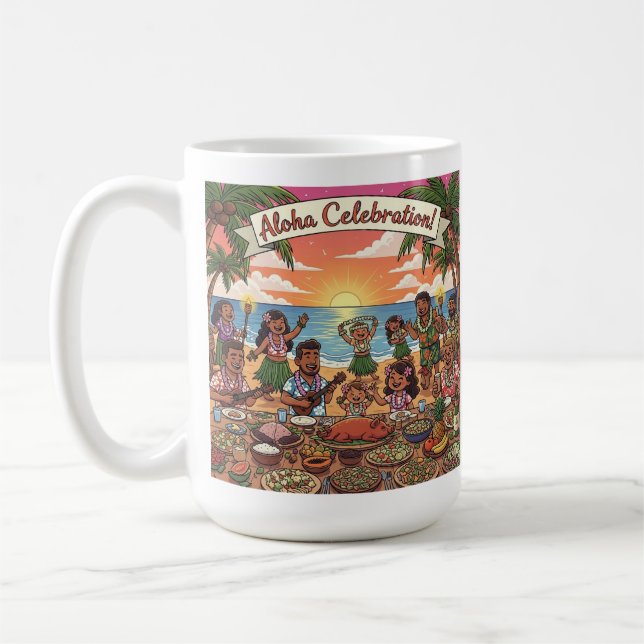 Aloha Firande Kaffemugg (Vänster)
