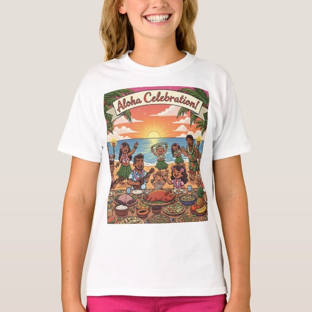 Aloha Firande T Shirt (Framsida)