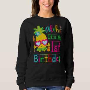 Aloha First 1st Birthday Hawaii Second Girls Luau T Shirt
