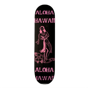 Aloha flicka mini skateboard bräda 18,5 cm