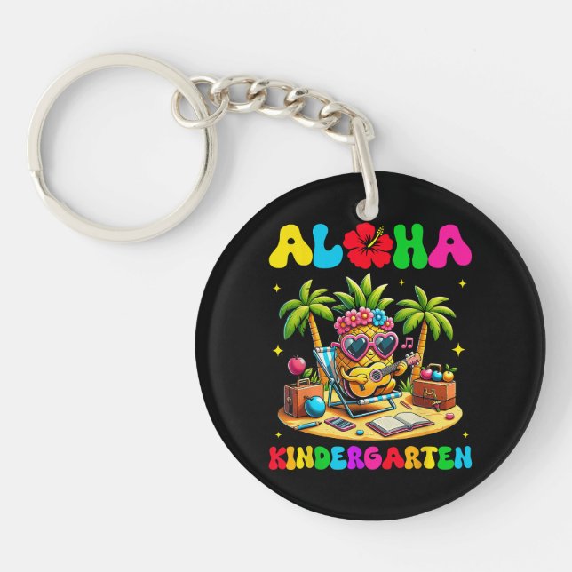 Aloha förskola Pineapple Hawaii tillbaka till skol (Framsidan)