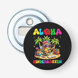 Aloha förskola Pineapple Hawaii tillbaka till skol Flasköppnare