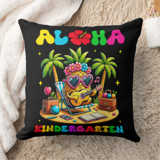 Aloha förskola Pineapple Hawaii tillbaka till skol Kudde