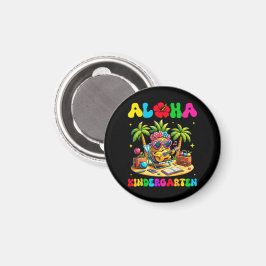 Aloha förskola Pineapple Hawaii tillbaka till skol Magnet