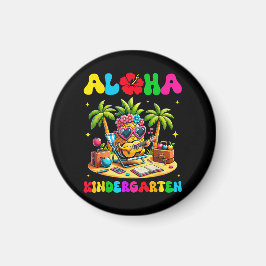 Aloha förskola Pineapple Hawaii tillbaka till skol Magnet