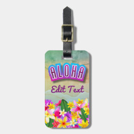 Aloha från Hawaii Bagagebricka