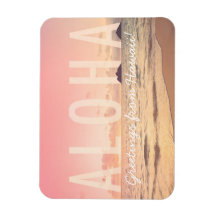 Aloha från Hawaii Magnet