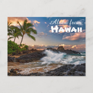 Aloha från Hawaii Postcard Vykort