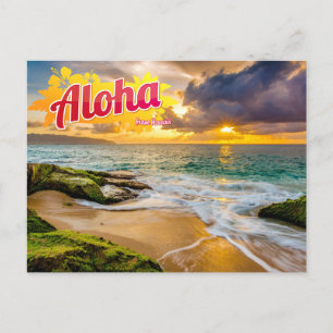 Aloha från Hawaii Postcard Vykort
