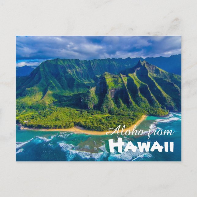 Aloha från Hawaii Postcard Vykort (Framsida)