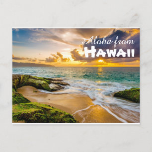 Aloha från Hawaii Postcard Vykort