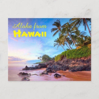 Aloha från Hawaii Postcard Vykort