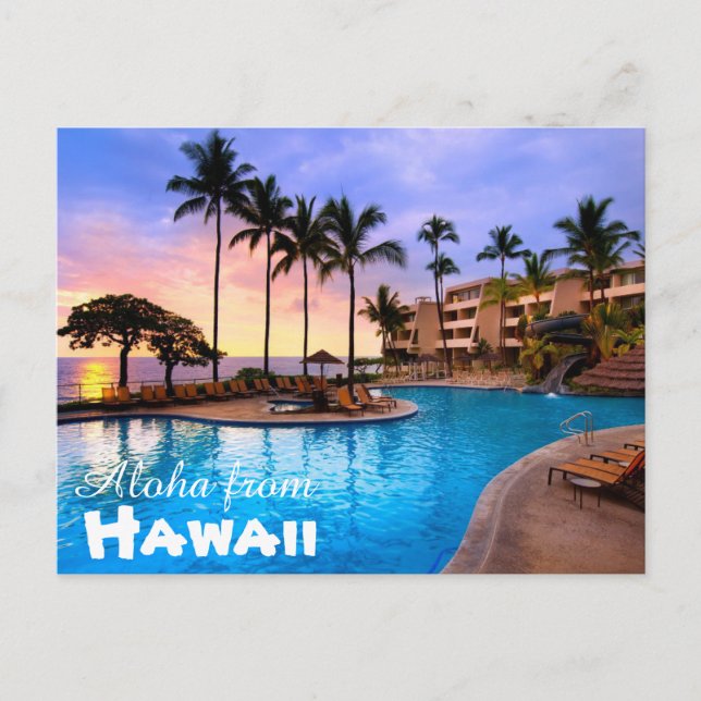 Aloha från Hawaii Postcard Vykort (Framsida)