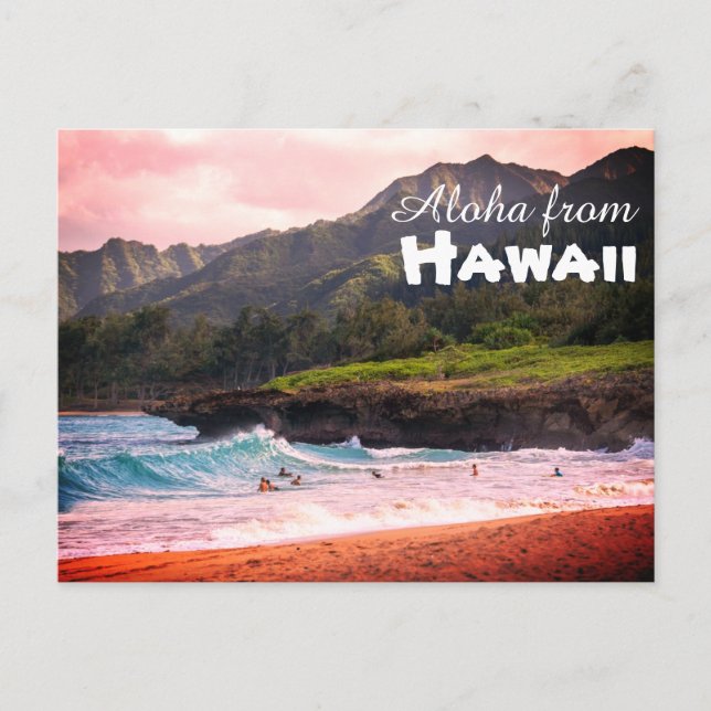 Aloha från Hawaii Postcard Vykort (Framsida)