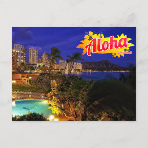 Aloha från Hawaii Postcard Vykort
