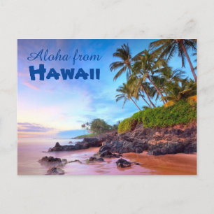 Aloha från Hawaii Postcard Vykort