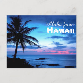Aloha från Hawaii Postcard Vykort