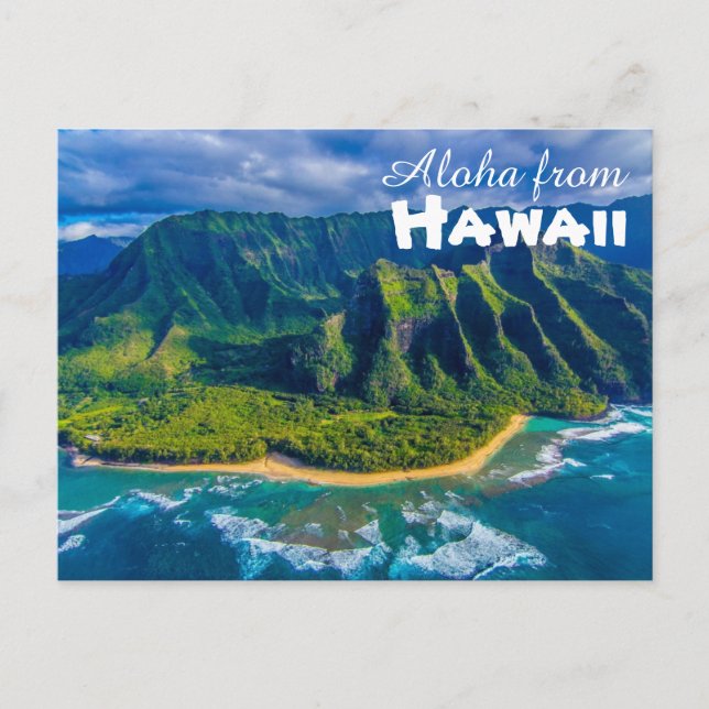 Aloha från Hawaii Postcard Vykort (Framsida)