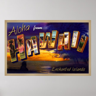 Aloha från Hawaii Poster