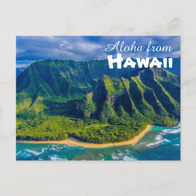 Aloha från Hawaii Vykort (Framsida)