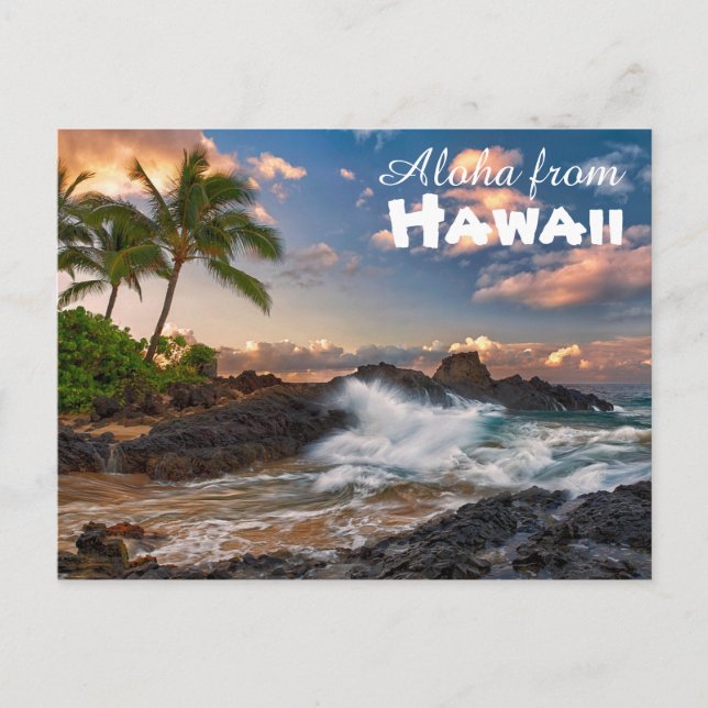 Aloha från Hawaii Vykort (Framsida)