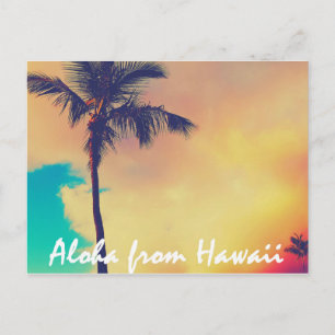 Aloha från Hawaii Vykort