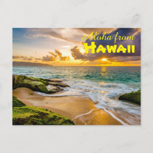 Aloha från Hawaii Vykort
