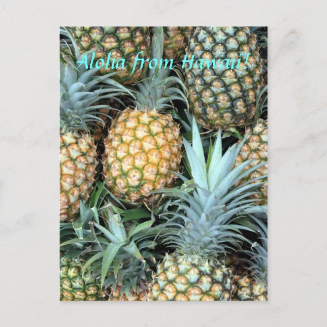 "Aloha från Hawaii" vykort (Framsida)