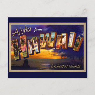 Aloha från Hawaii Vykort