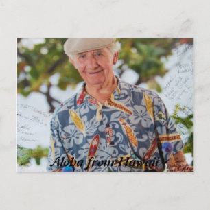 Aloha från Hawaii-vykort Vykort