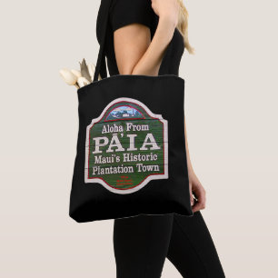 Aloha från Paia, Maui Tygkasse