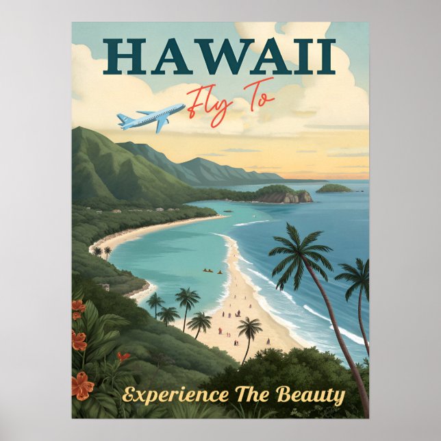Aloha från Paradise: Hawaii Poster (Framsidan)