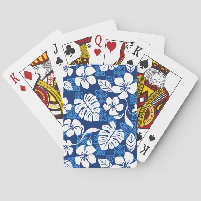 ALOHA FREDAG (BLUE) CASINOKORT (Baksidan)