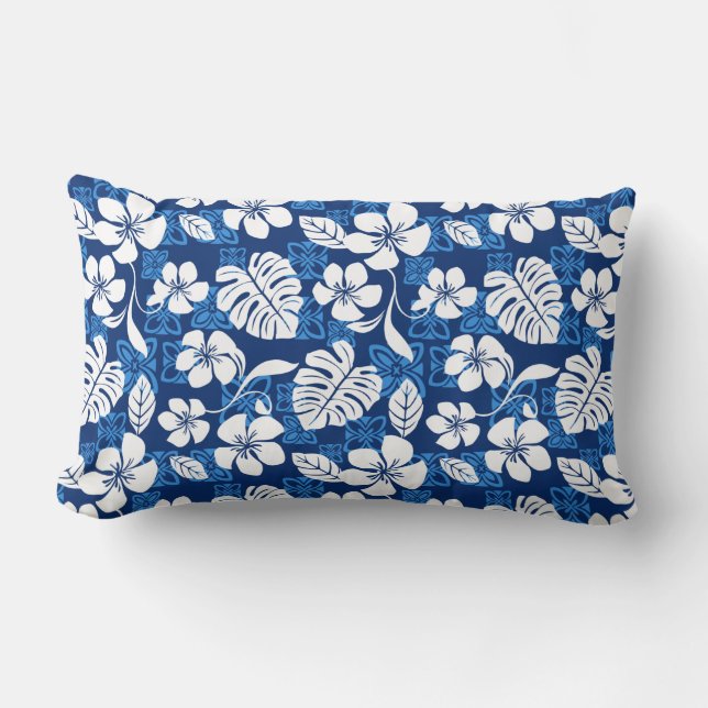 ALOHA FREDAG (BLUE) LUMBARKUDDE (Framsida)