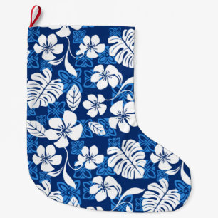 ALOHA FREDAG (BLUE) STOR JULSTRUMPA