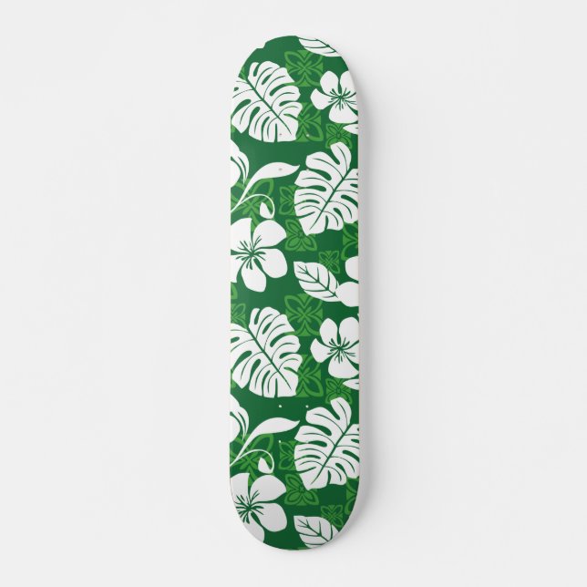 ALOHA FREDAG (GRÖNT) MINI SKATEBOARD BRÄDA 18,5 CM (Framsida)