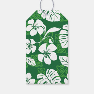ALOHA FREDAG (GRÖNT) PRESENTETIKETT