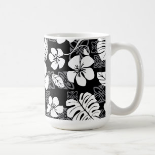 ALOHA FREDAG (SVART & GRÅTT) KAFFEMUGG