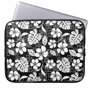 ALOHA FREDAG (SVART & GRÅTT) LAPTOP FODRAL
